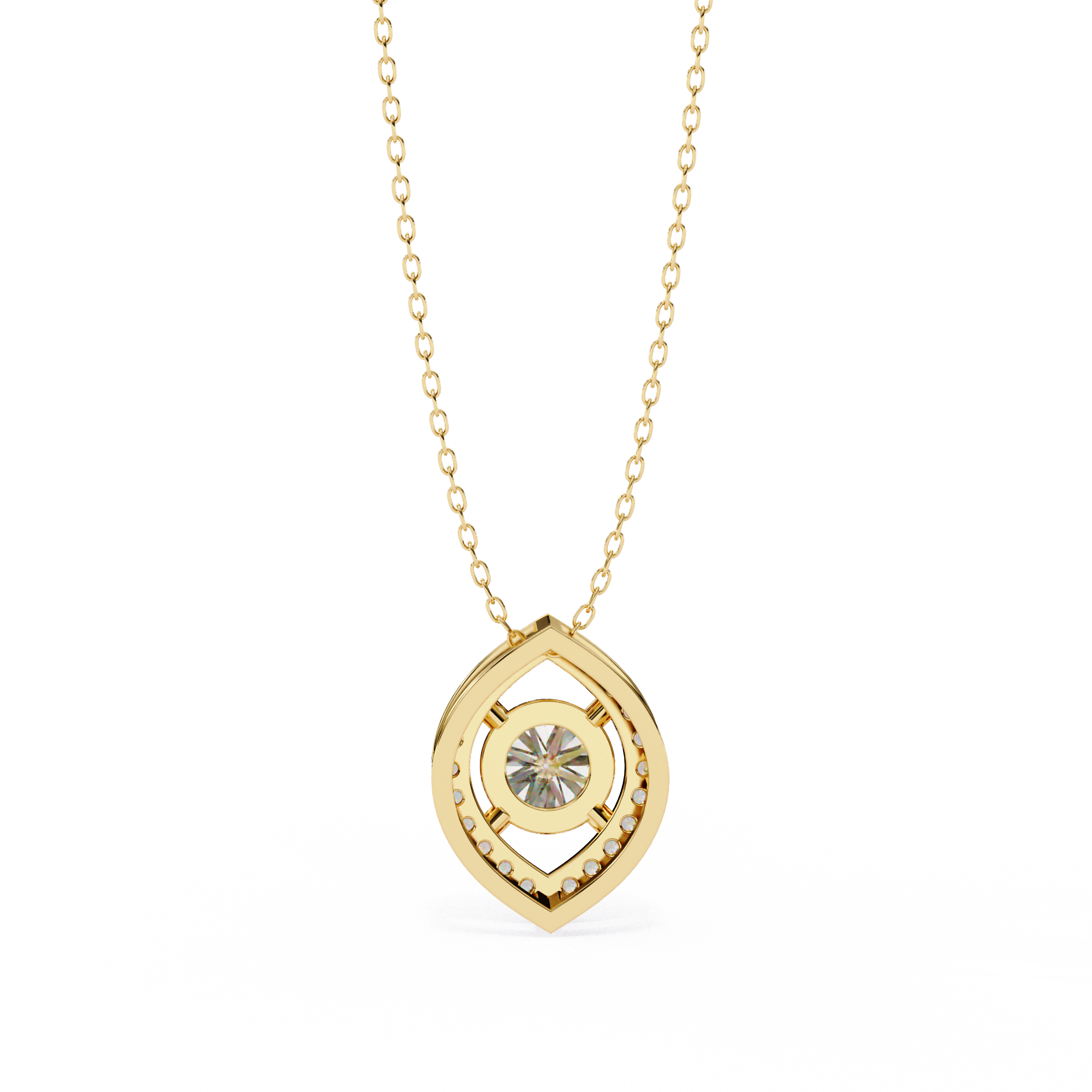 Marina  Diamond Pendant