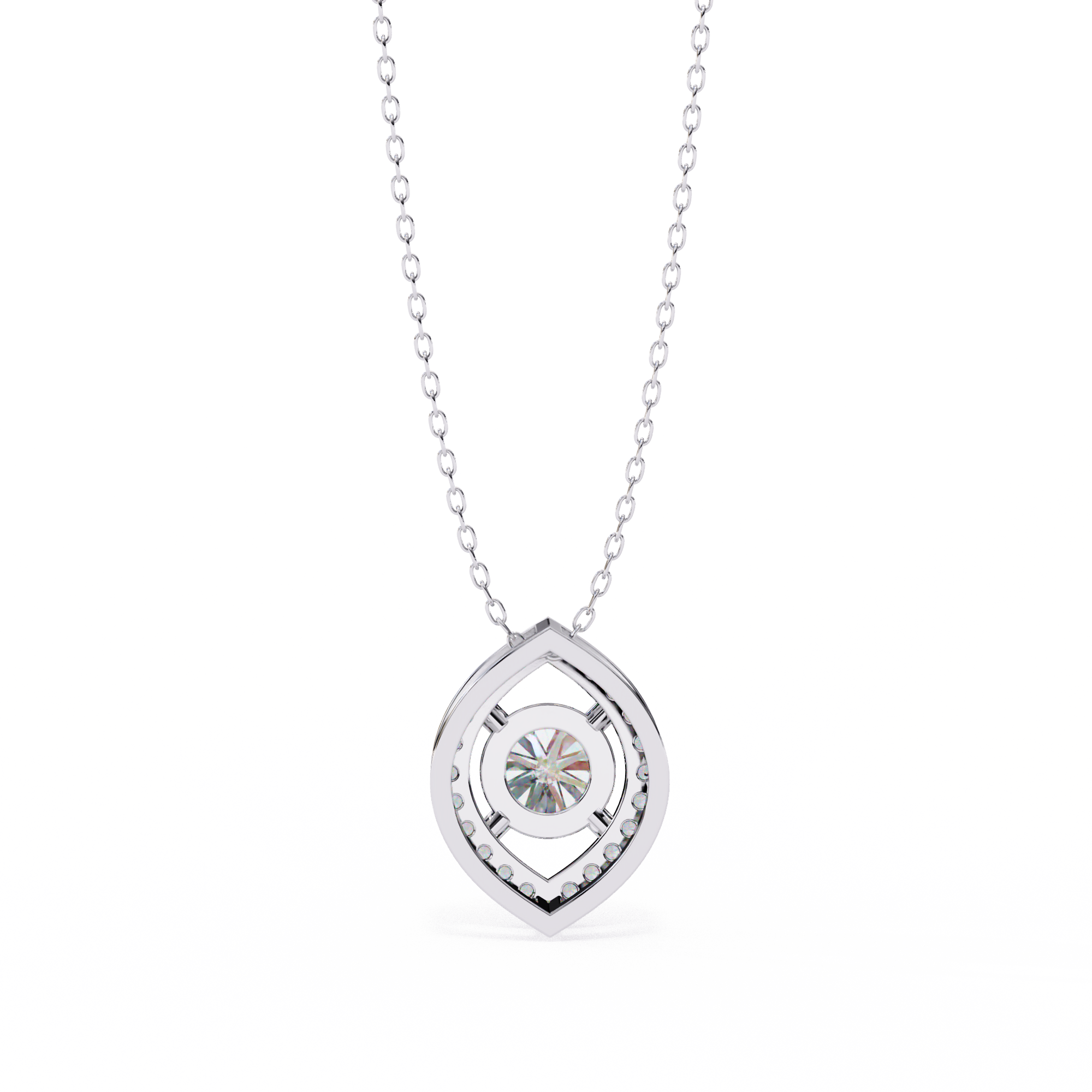 Marina  Diamond Pendant