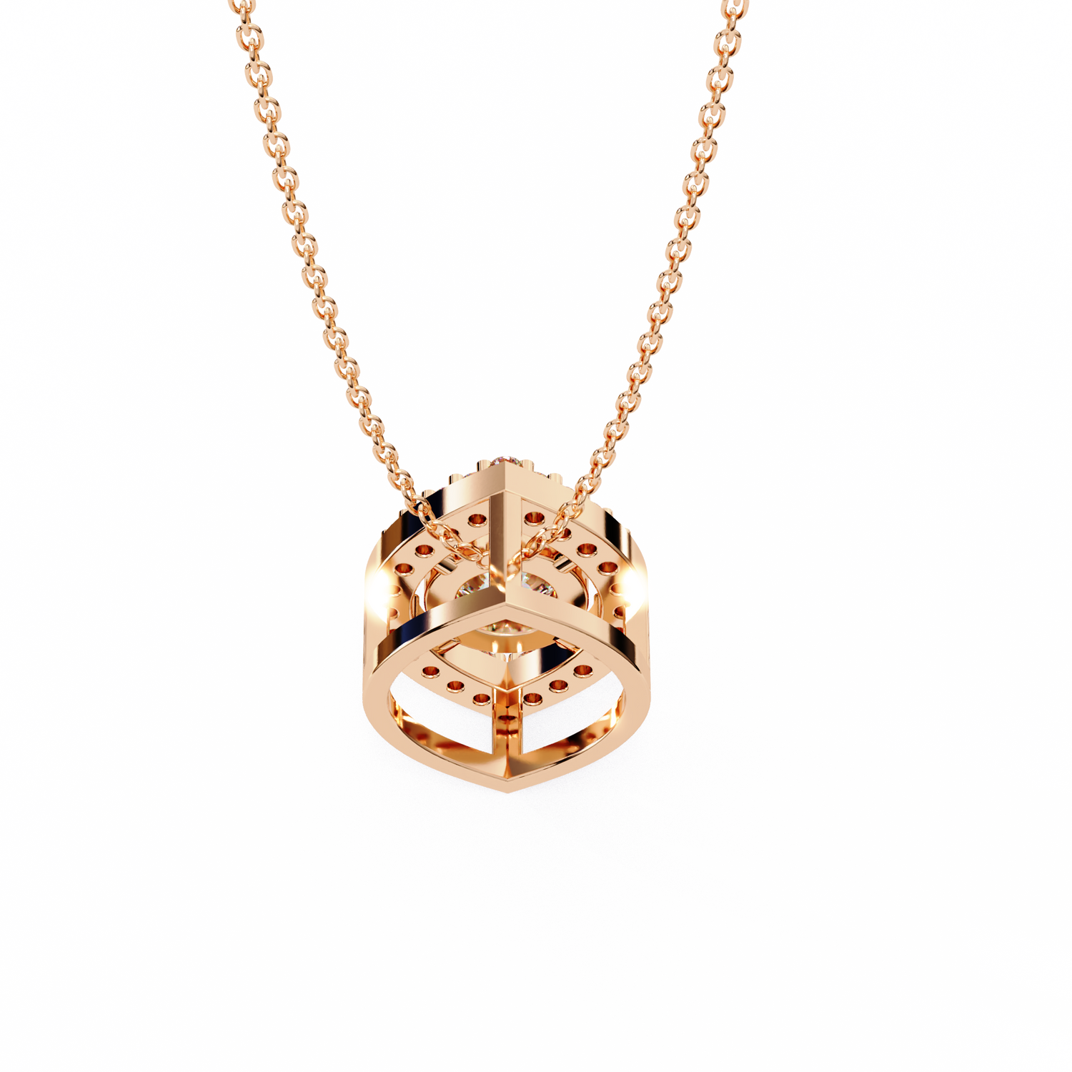 Marina  Diamond Pendant