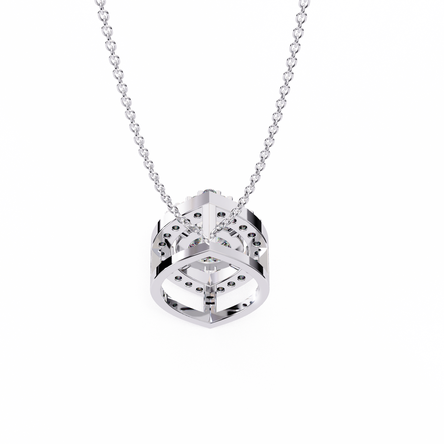 Marina  Diamond Pendant