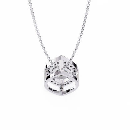 Marina  Diamond Pendant