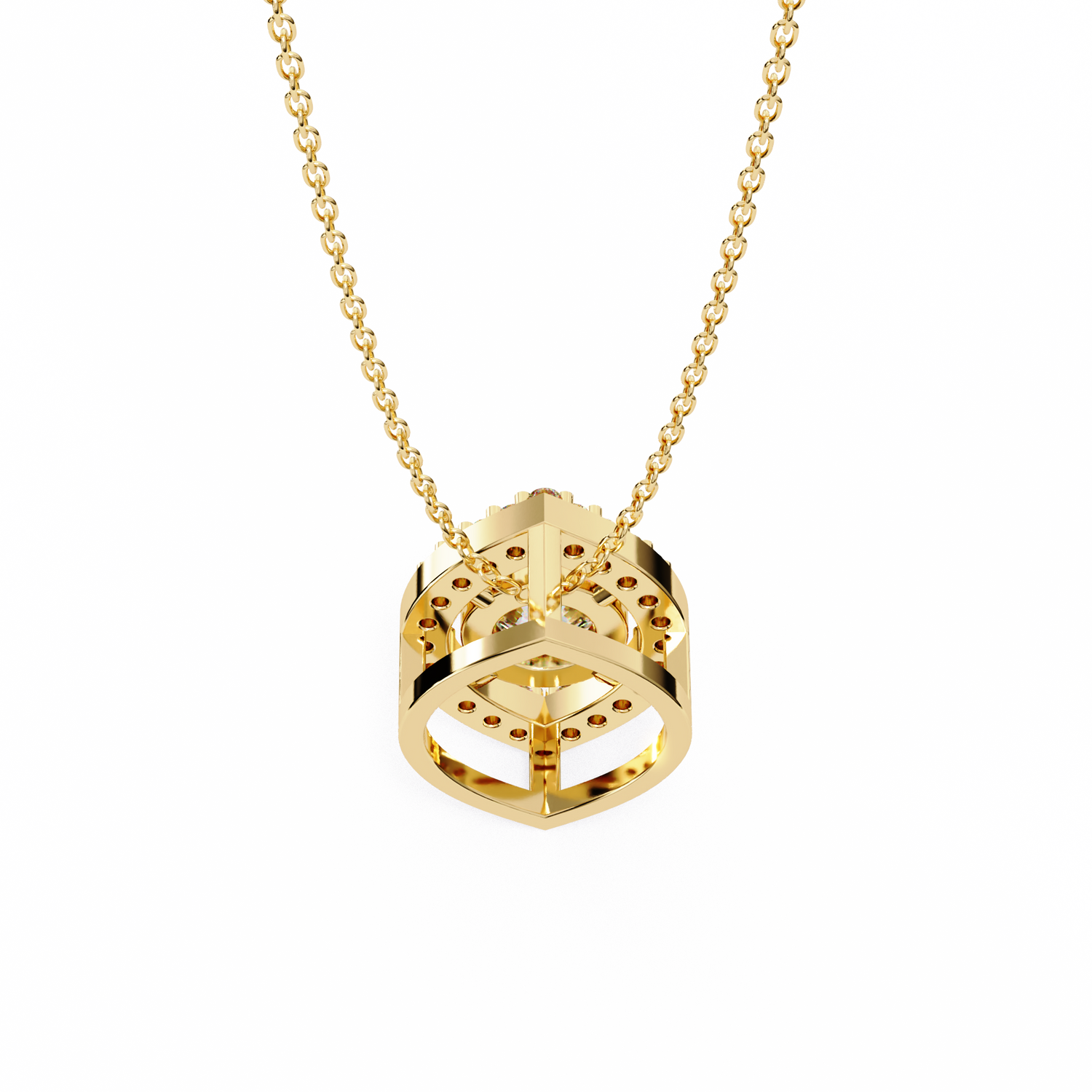 Marina  Diamond Pendant