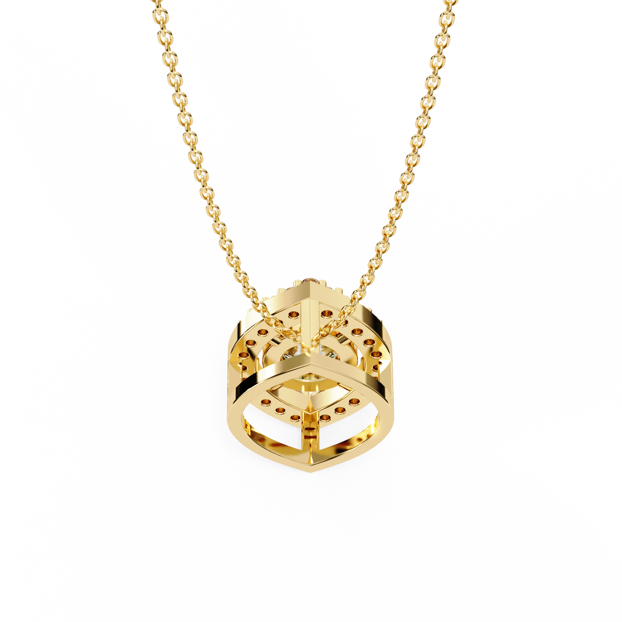 Marina  Diamond Pendant