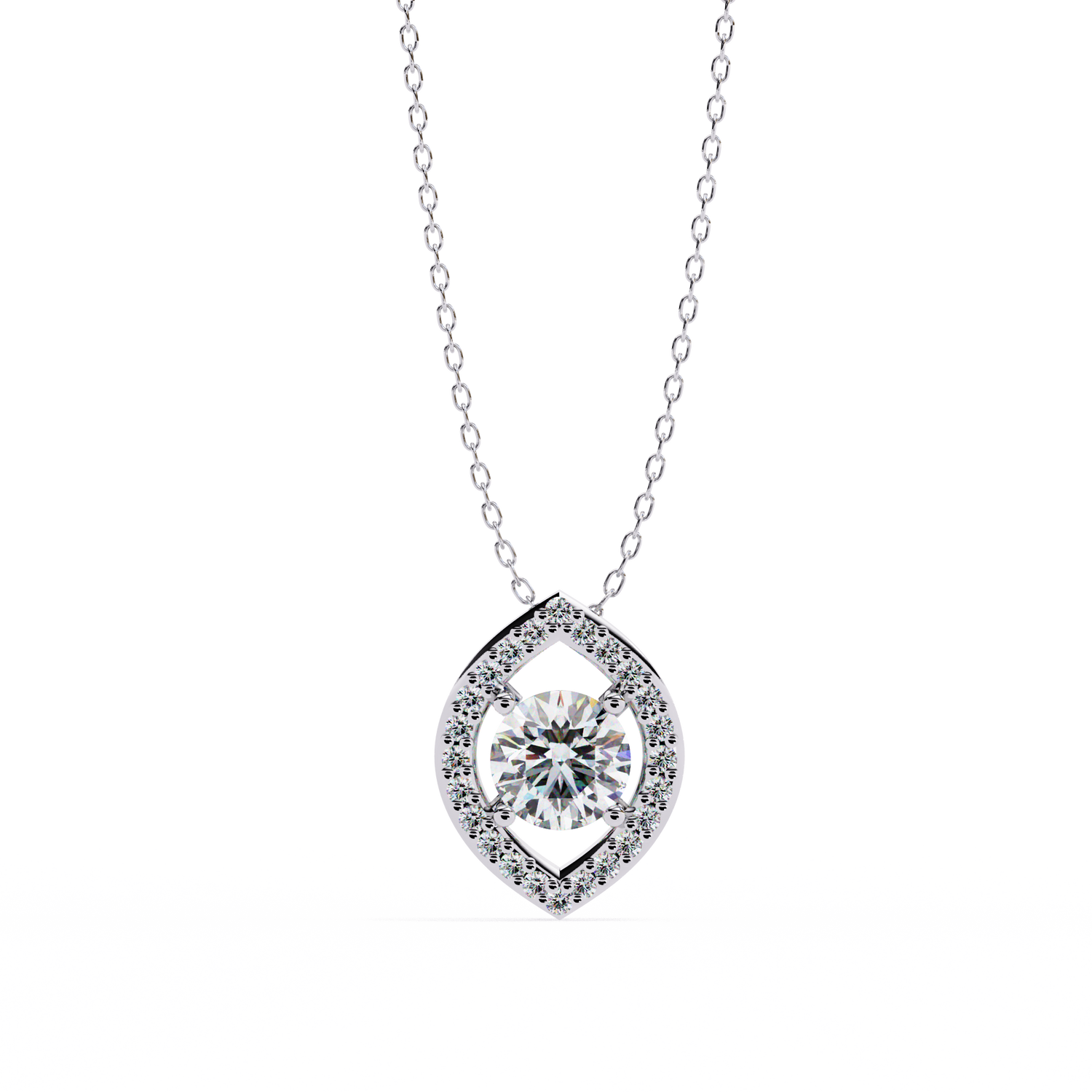 Marina  Diamond Pendant