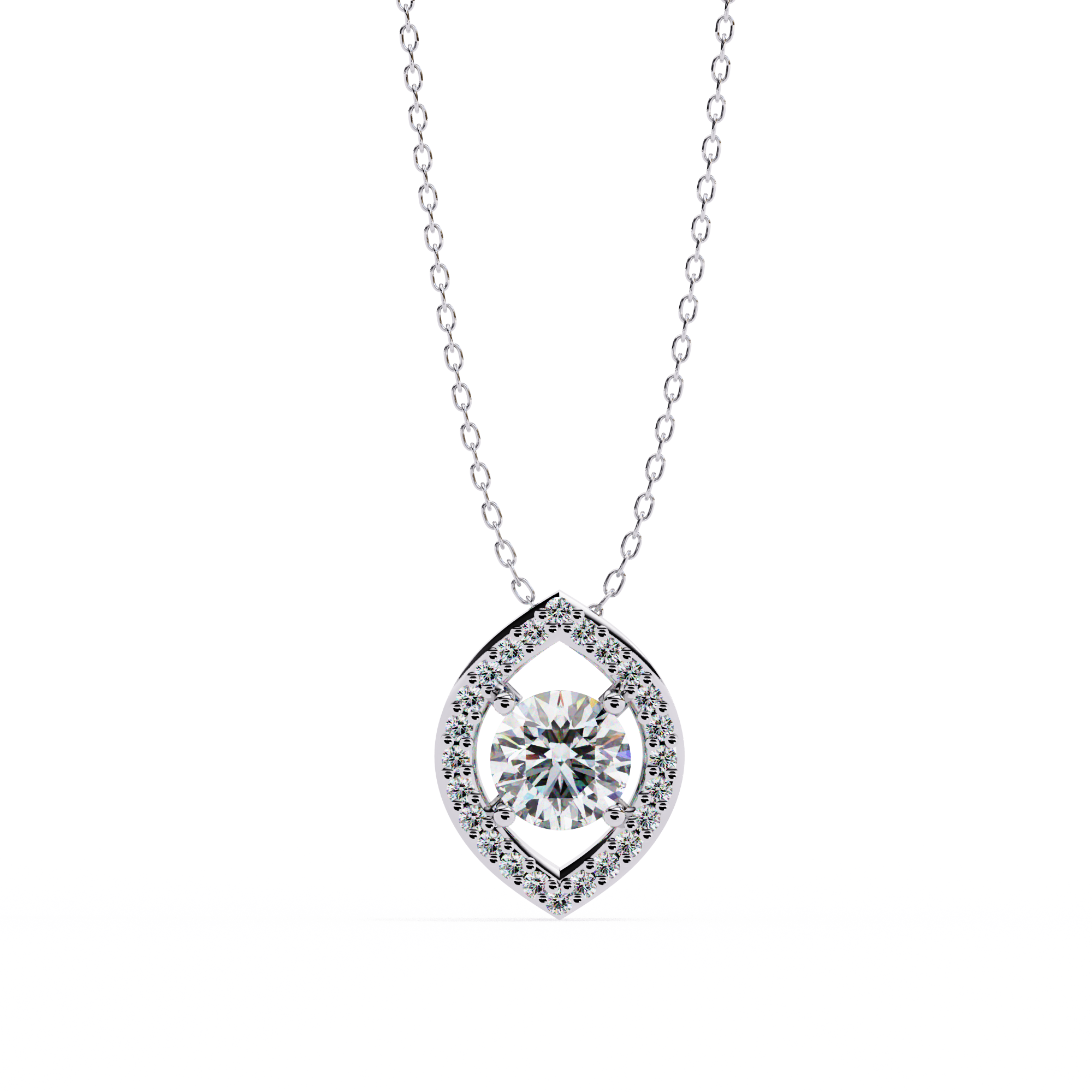 Marina  Diamond Pendant