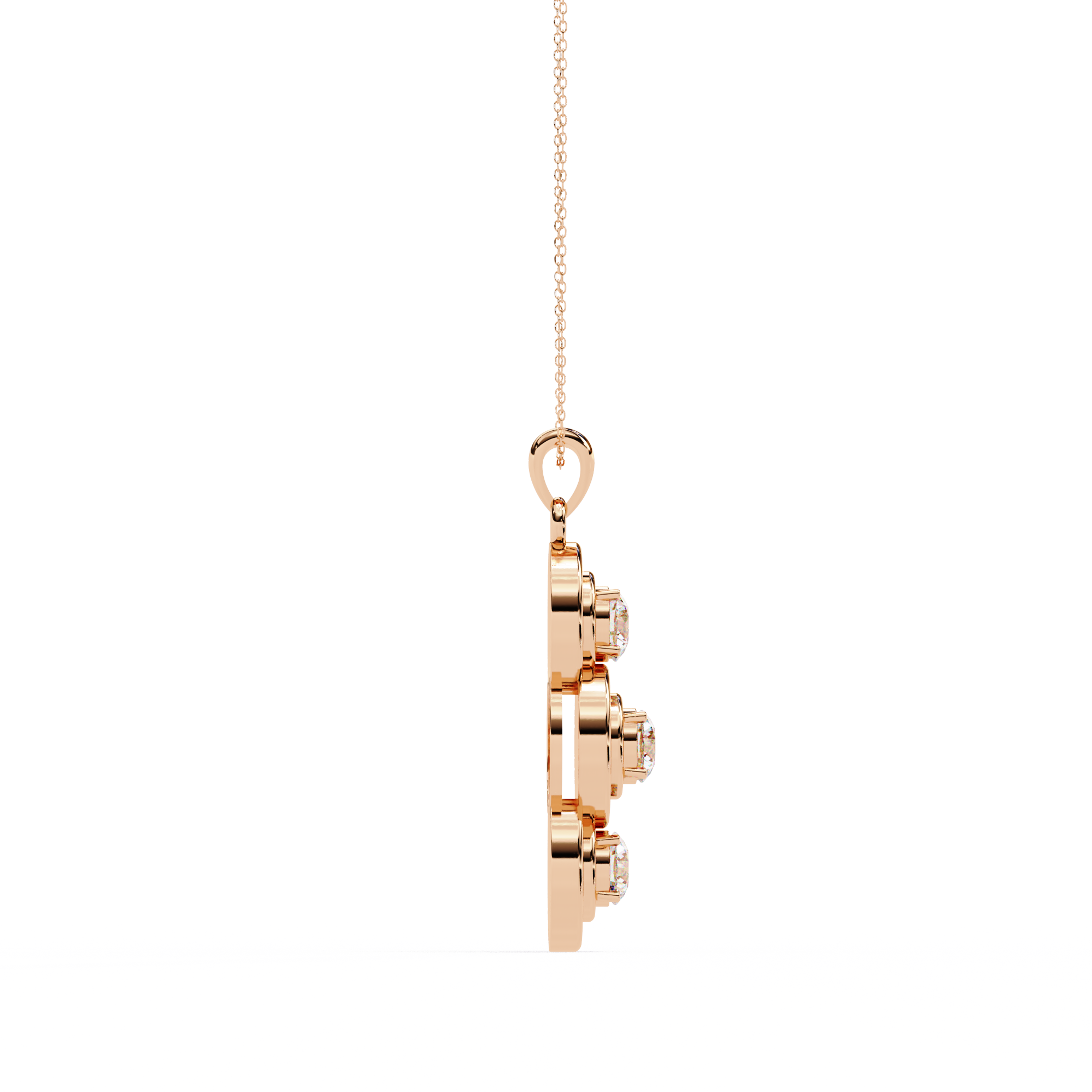 Ruth Diamond Pendant