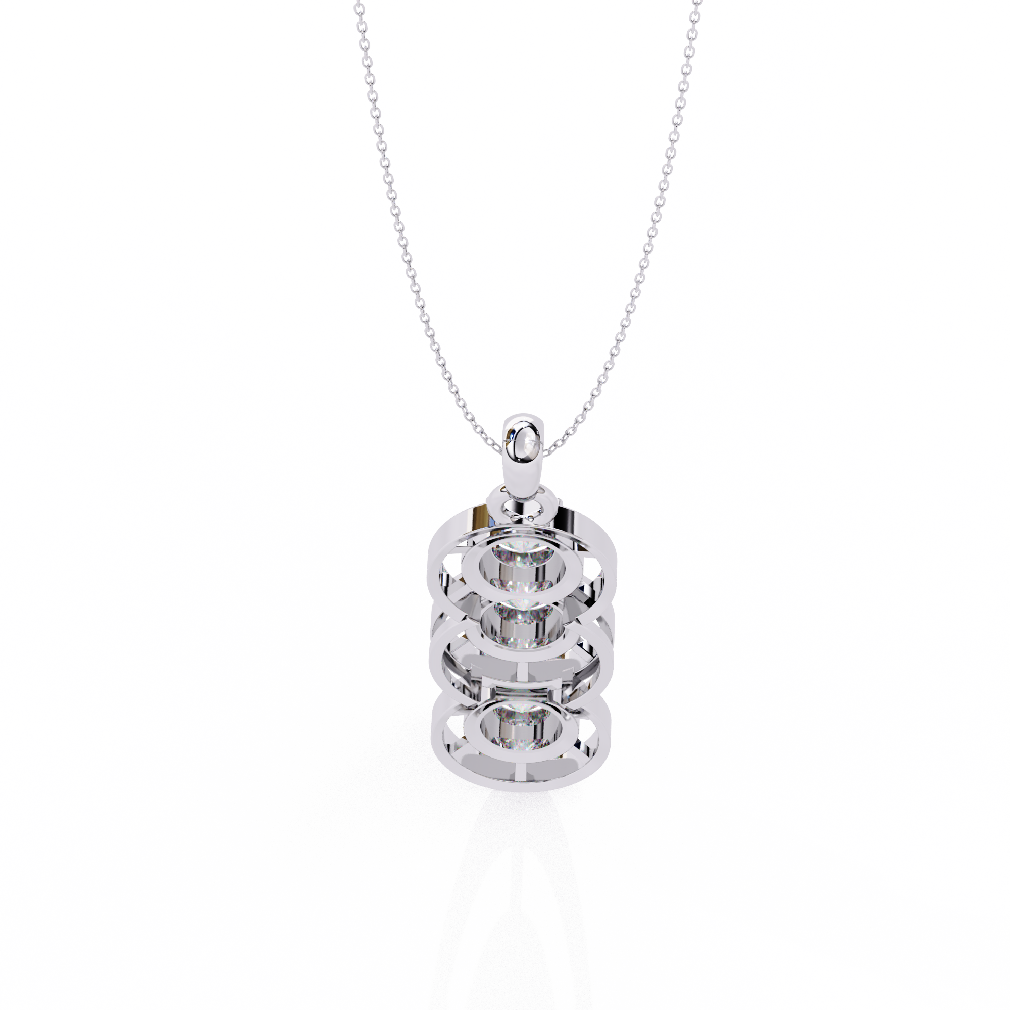 Ruth Diamond Pendant