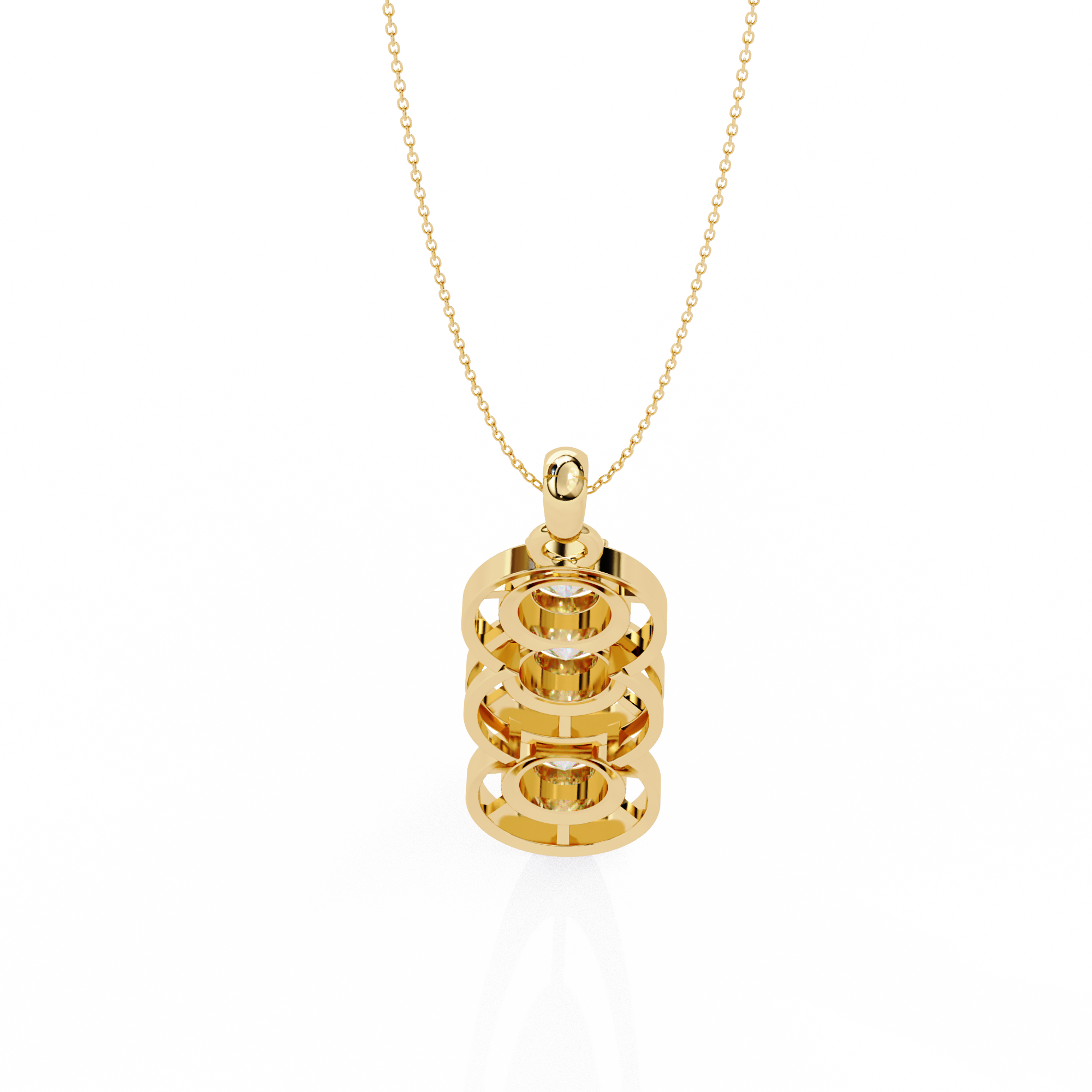 Ruth Diamond Pendant