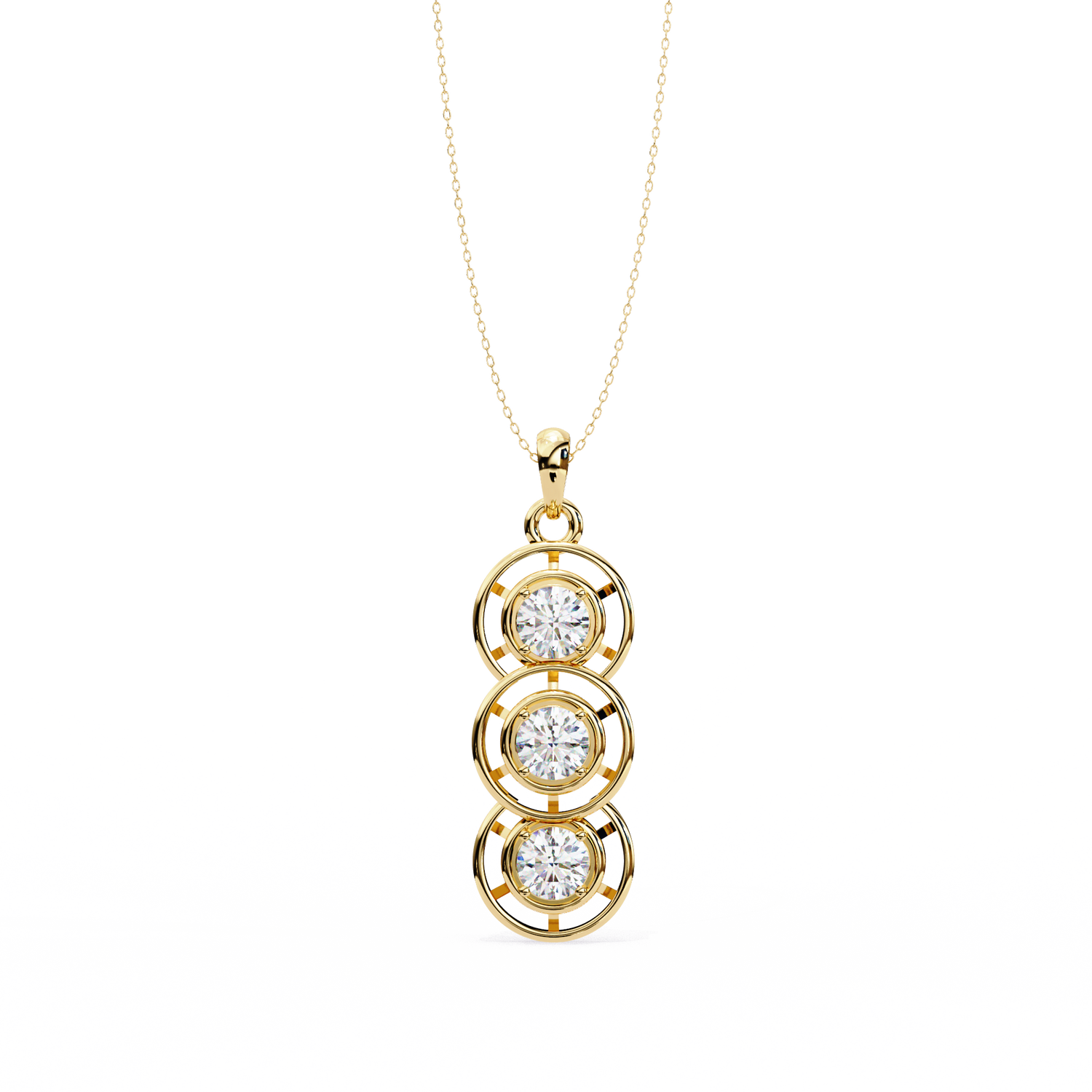 Ruth Diamond Pendant