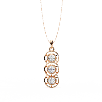 Ruth Diamond Pendant