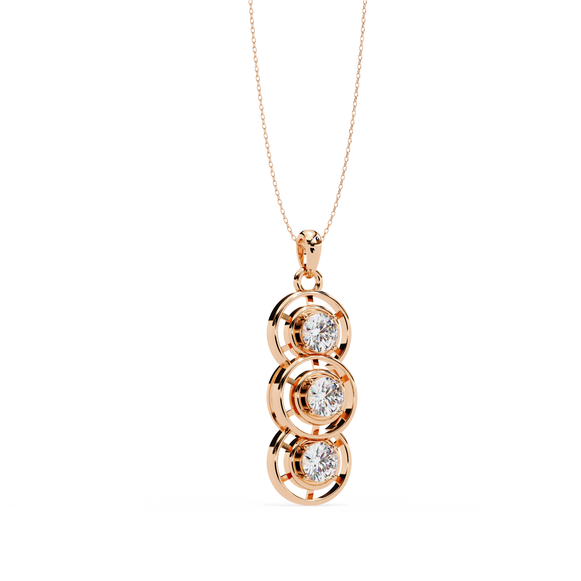 Ruth Diamond Pendant