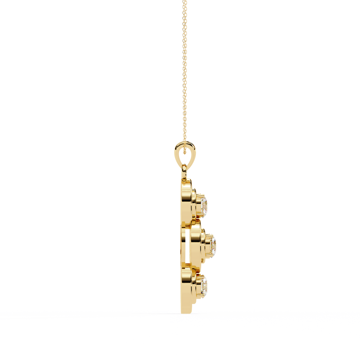 Ruth Diamond Pendant