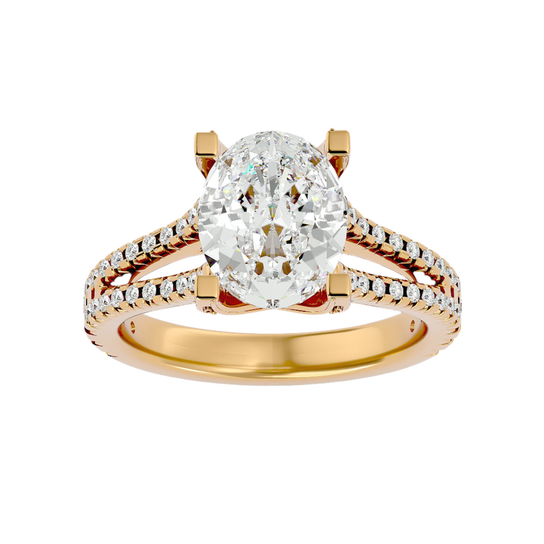 Cassie Diamond Solitaire Ladies Ring