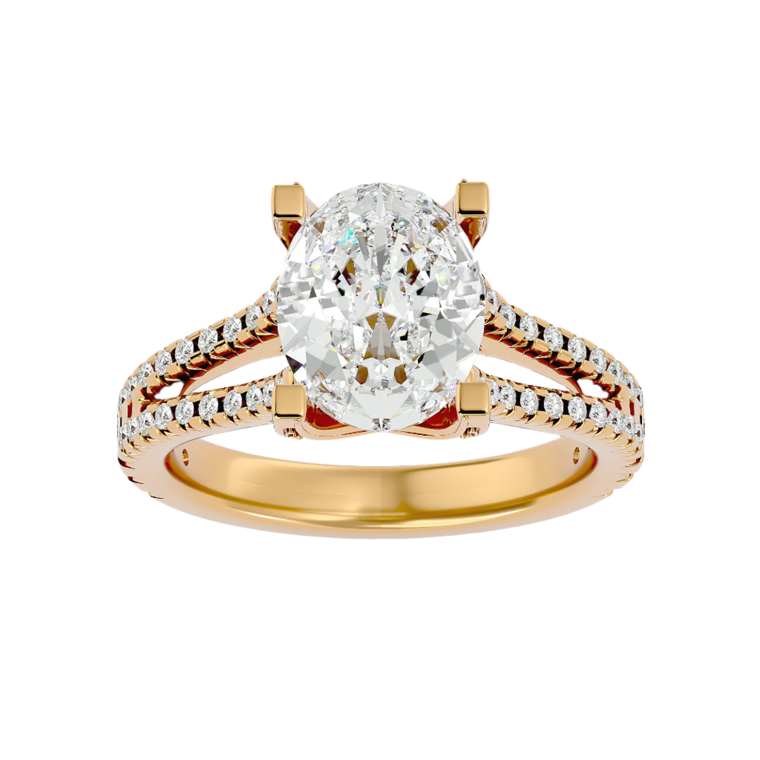 Cassie Diamond Solitaire Ladies Ring