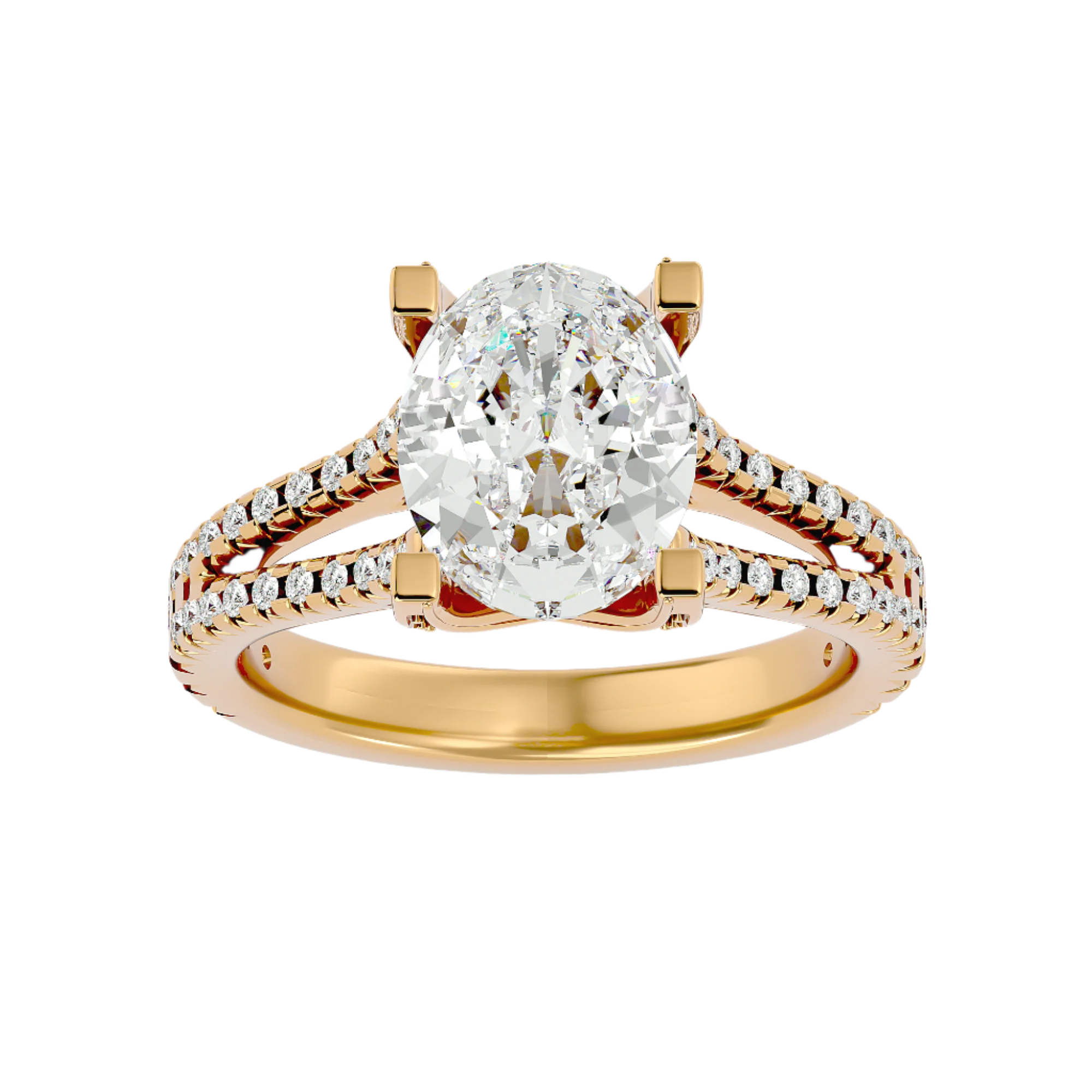 Cassie Diamond Solitaire Ladies Ring