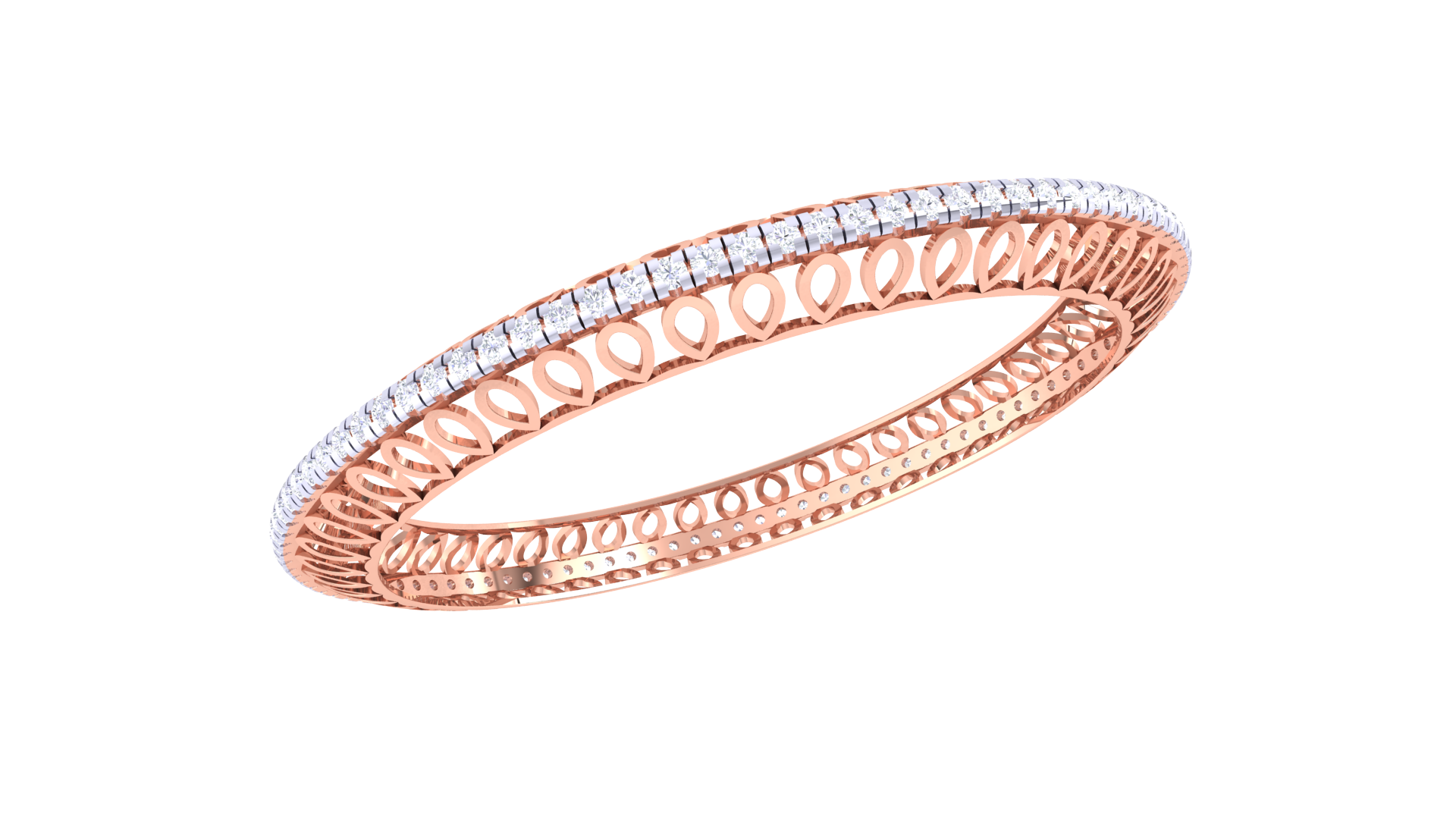 Mila Diamond Bangles