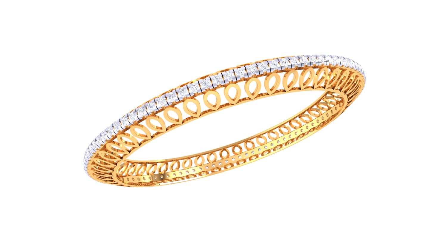 Mila Diamond Bangles