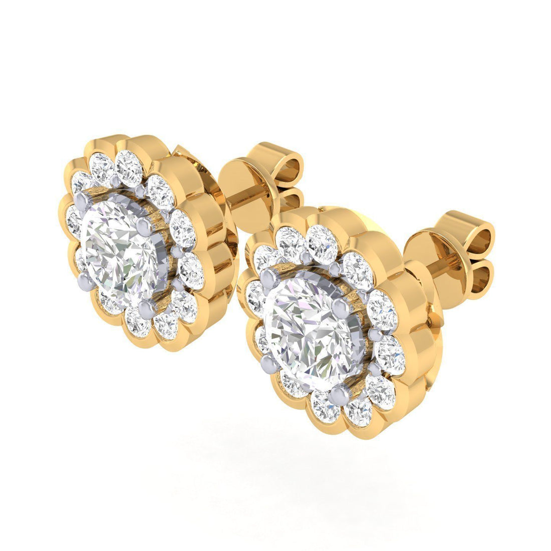 Emmaline Solitaire Earring