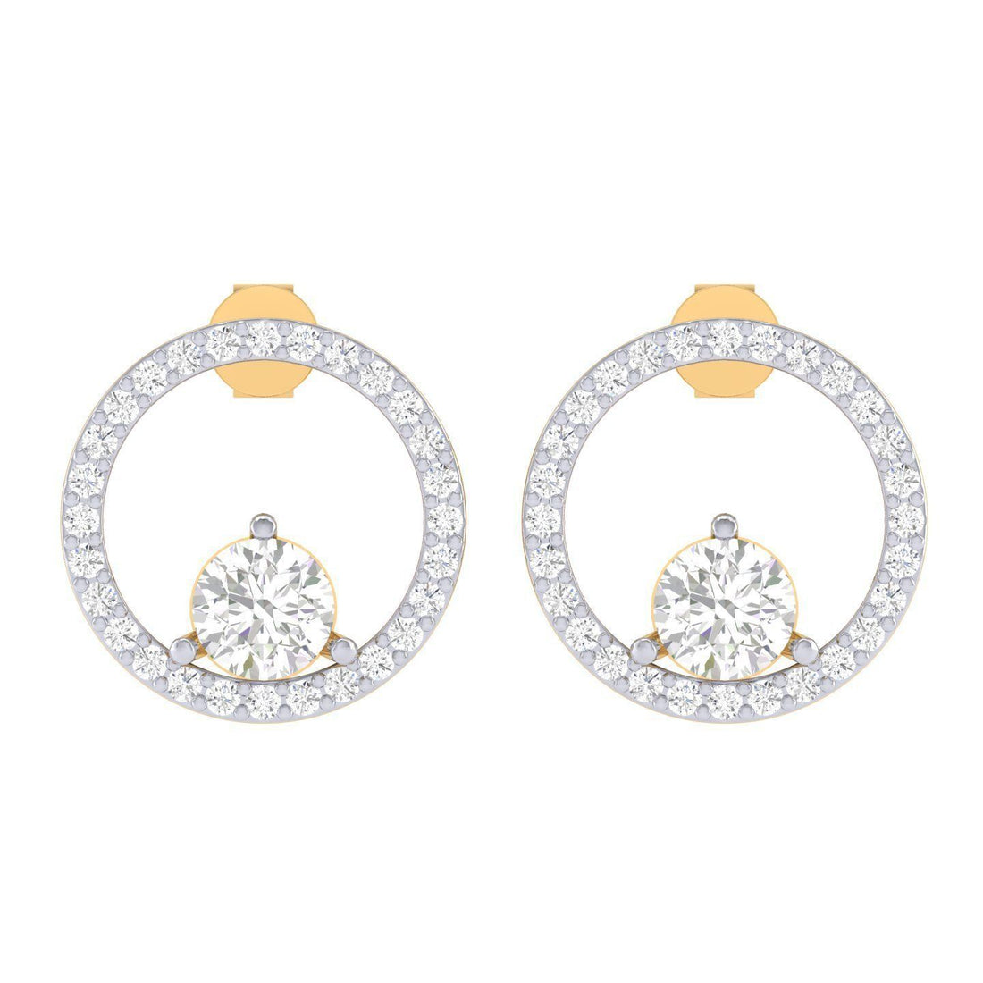 Alisson Solitaire Earring