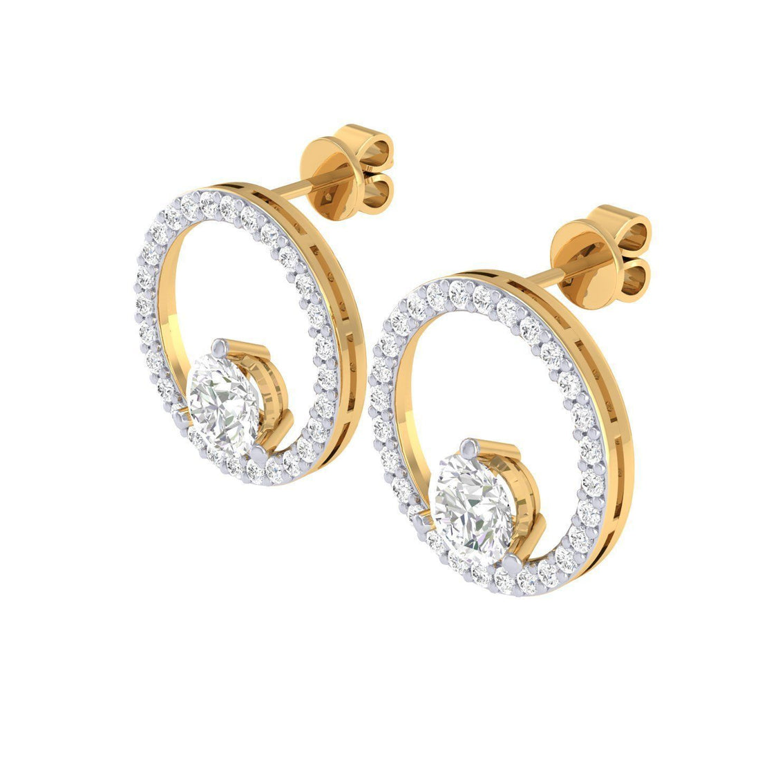 Alisson Solitaire Earring