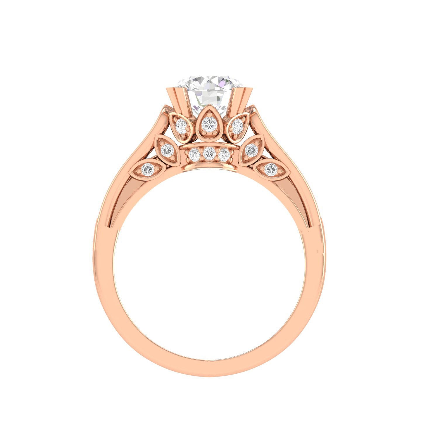 Silvia  Diamond Ladies Ring