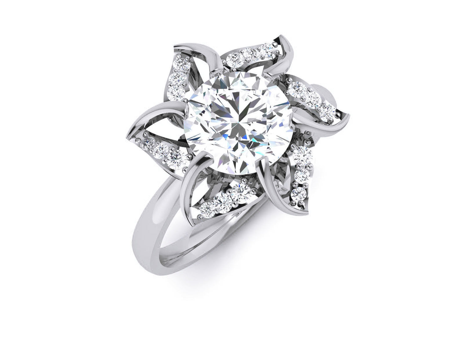 Rosalind Diamond Ladies Ring