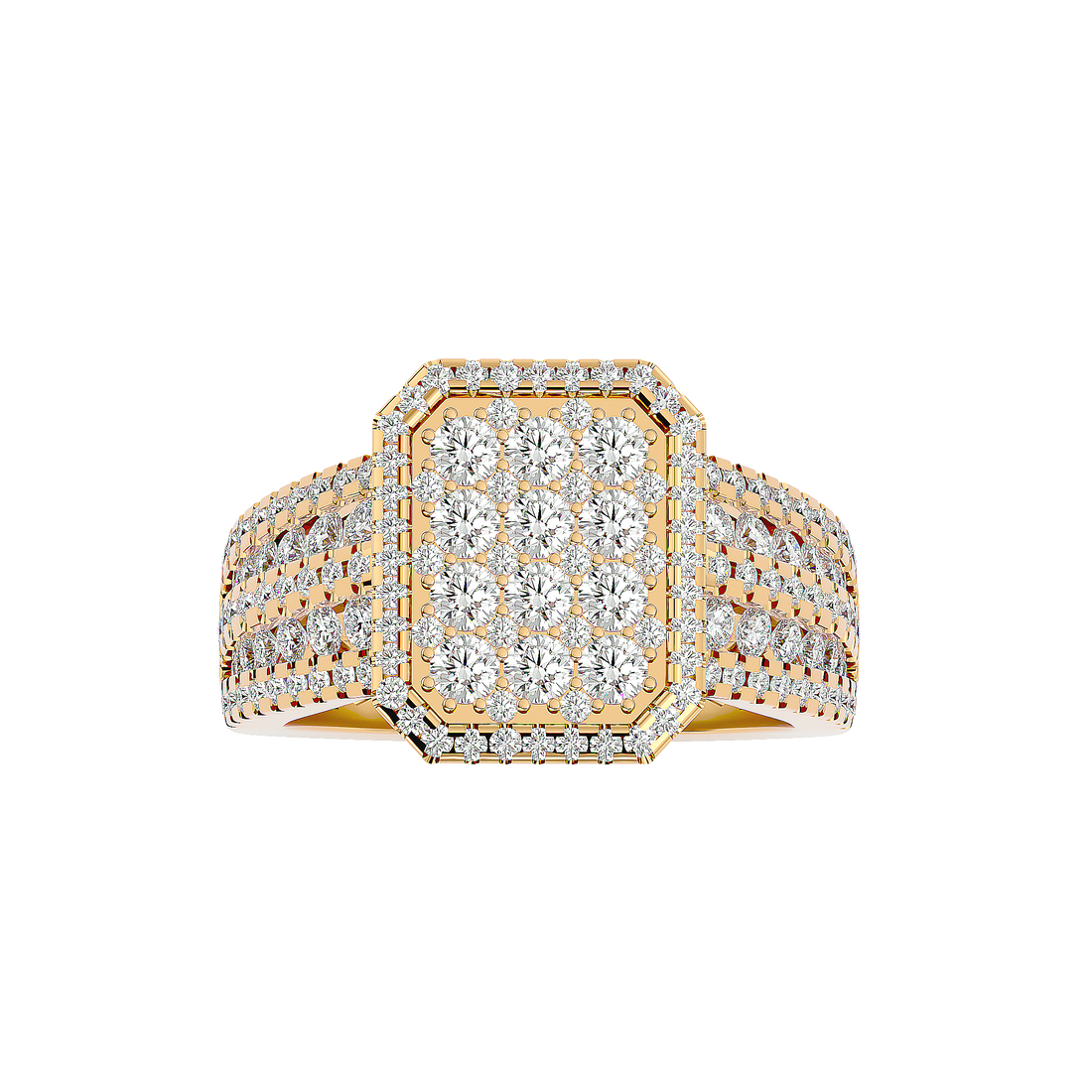 Melrose Diamond Mens Ring