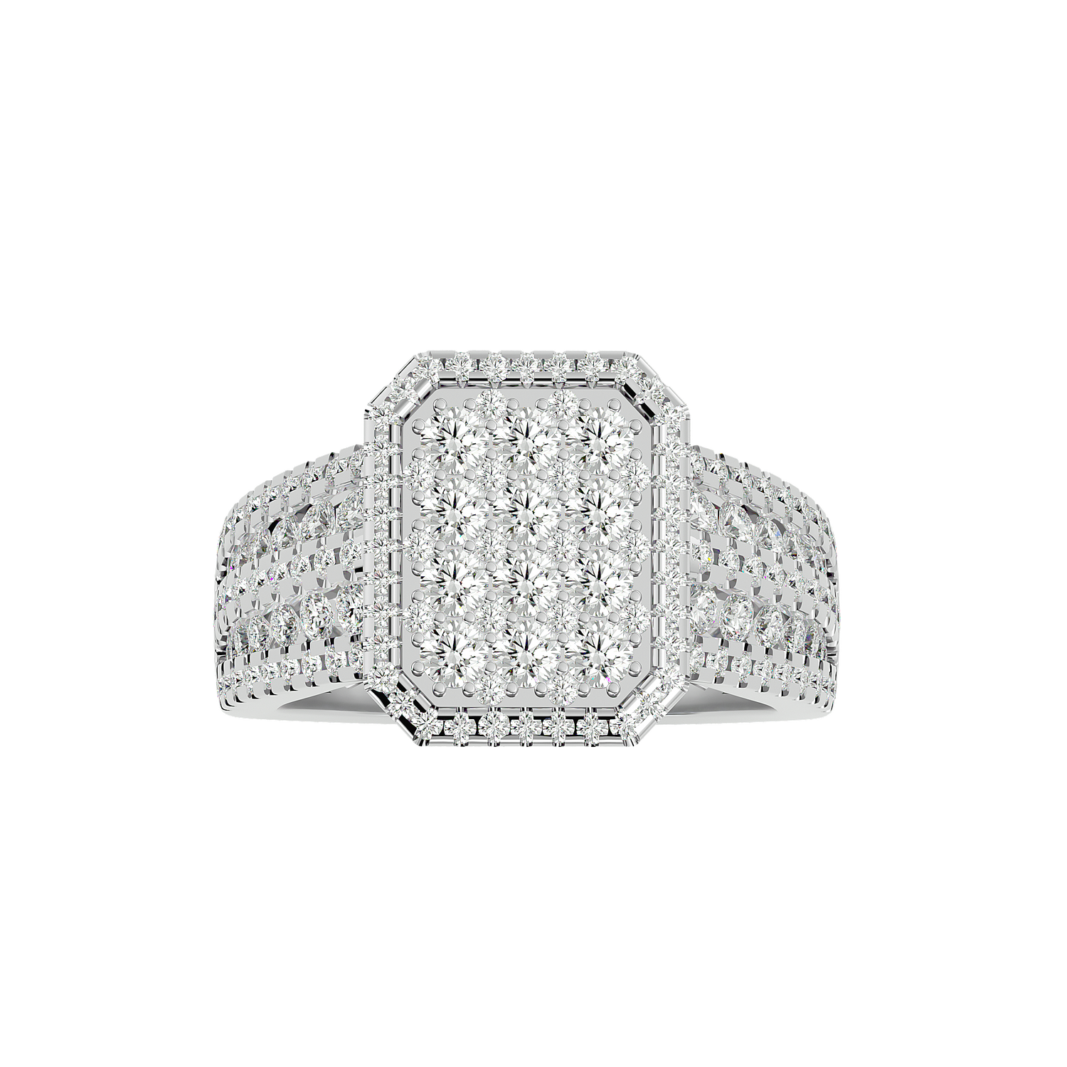 Melrose Diamond Mens Ring