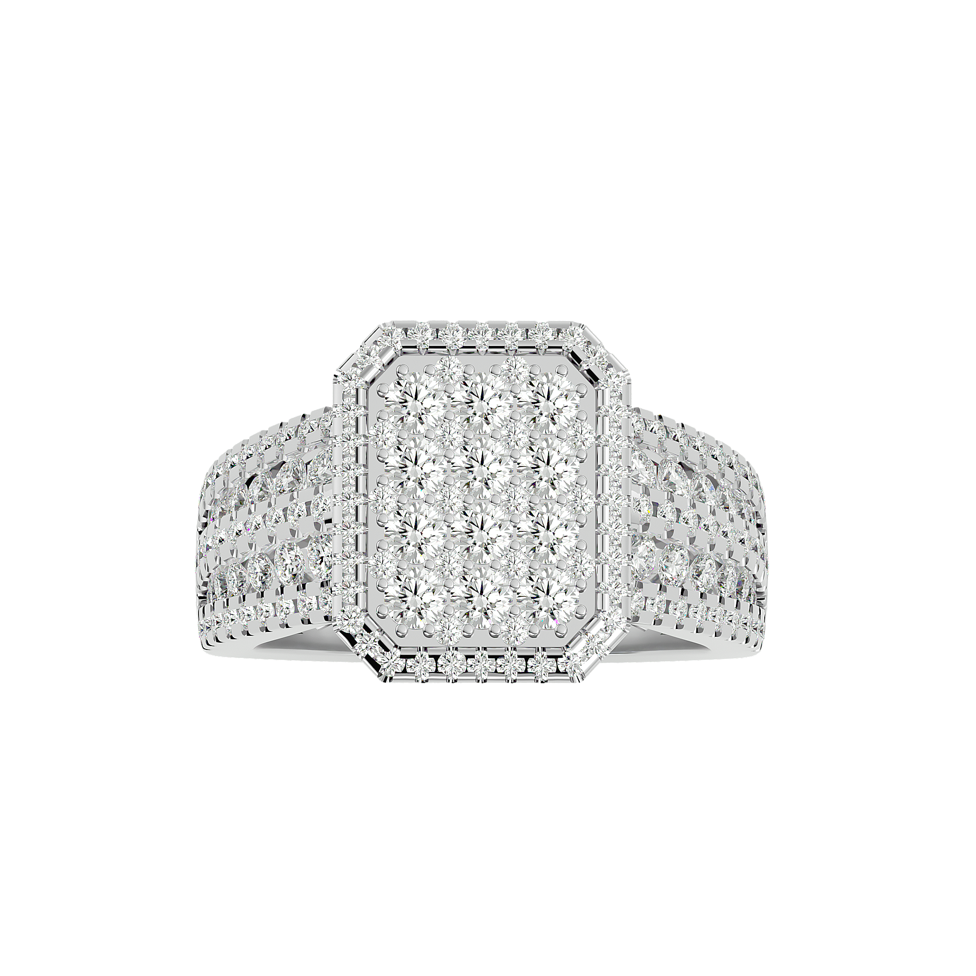 Melrose Diamond Mens Ring