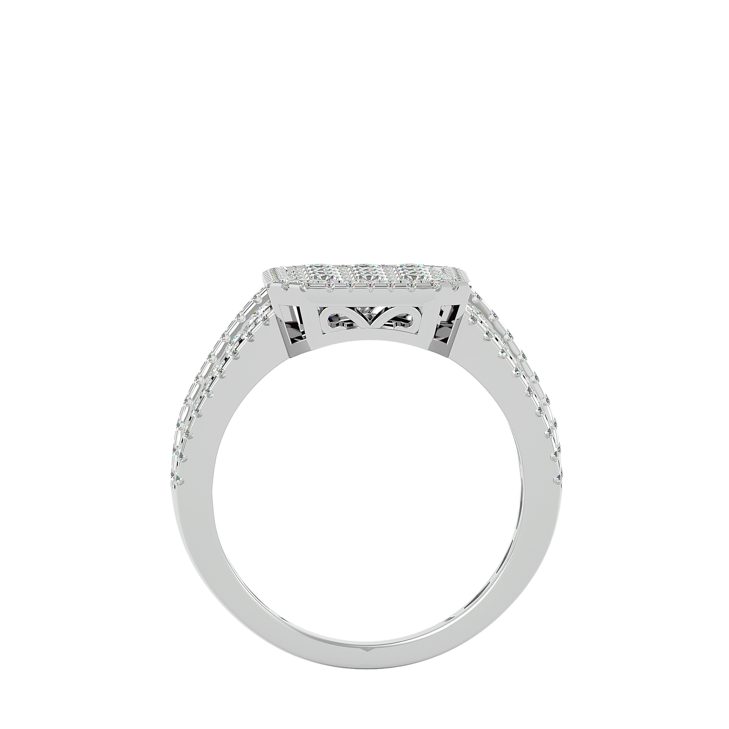 Melrose Diamond Mens Ring