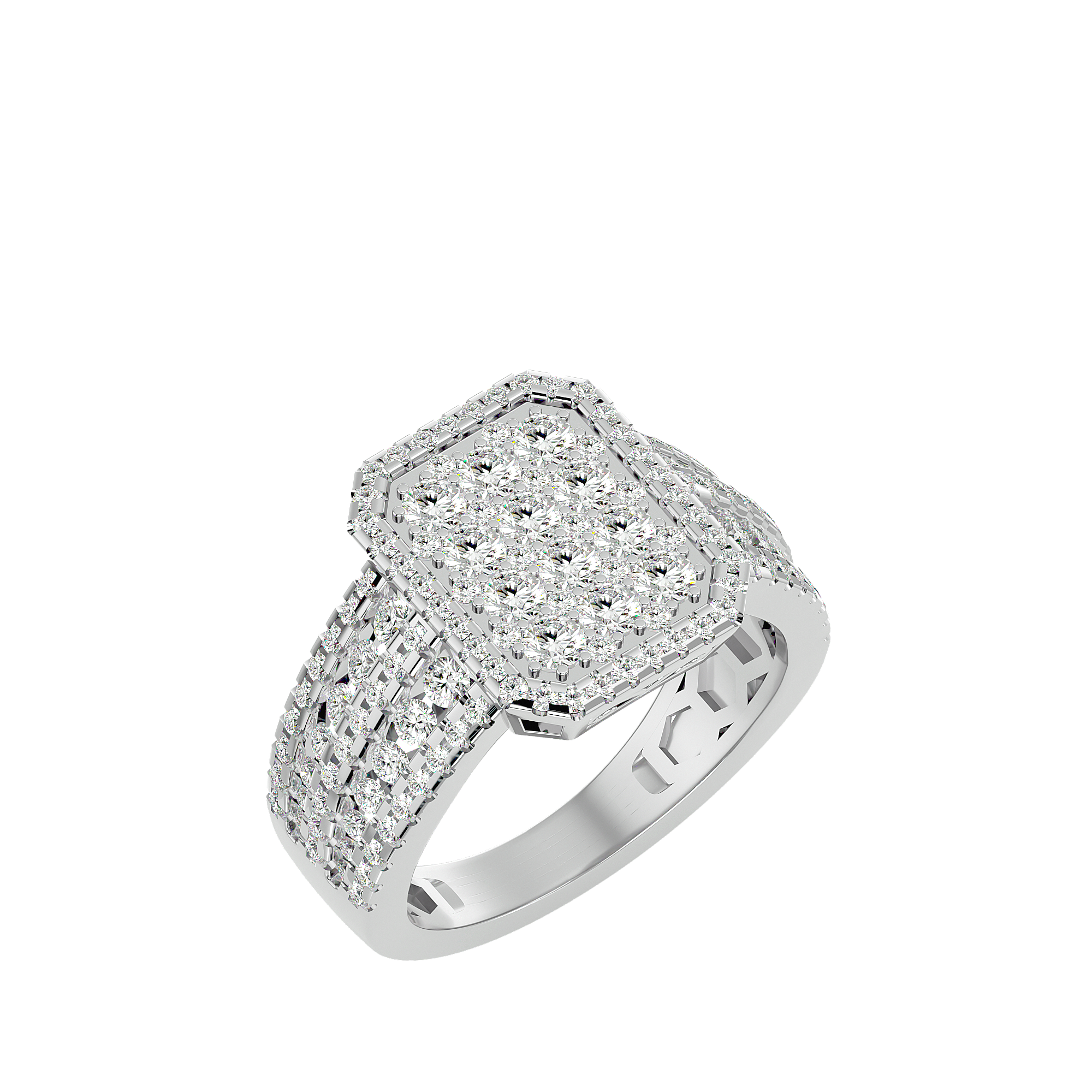 Melrose Diamond Mens Ring