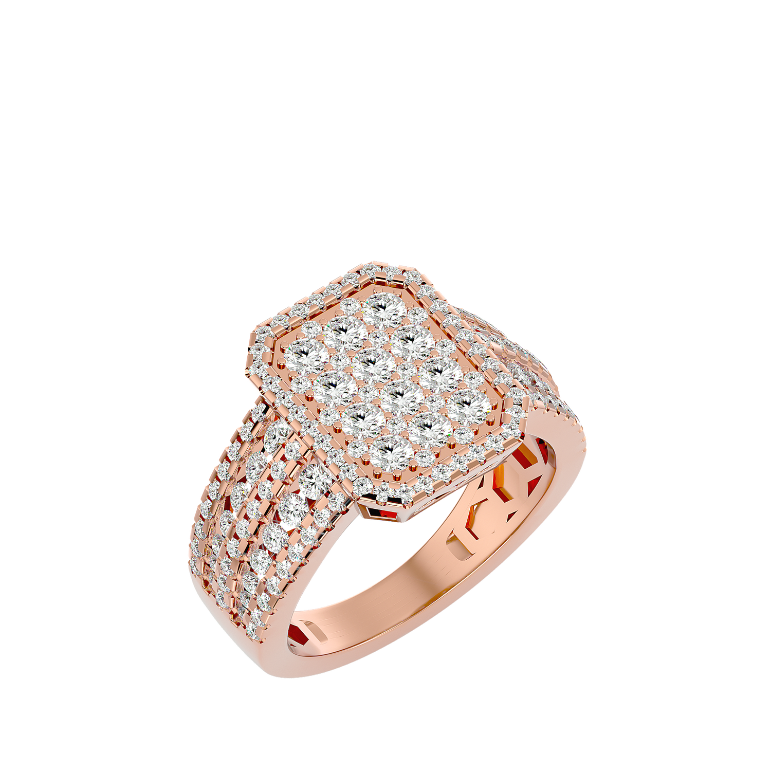 Melrose Diamond Mens Ring