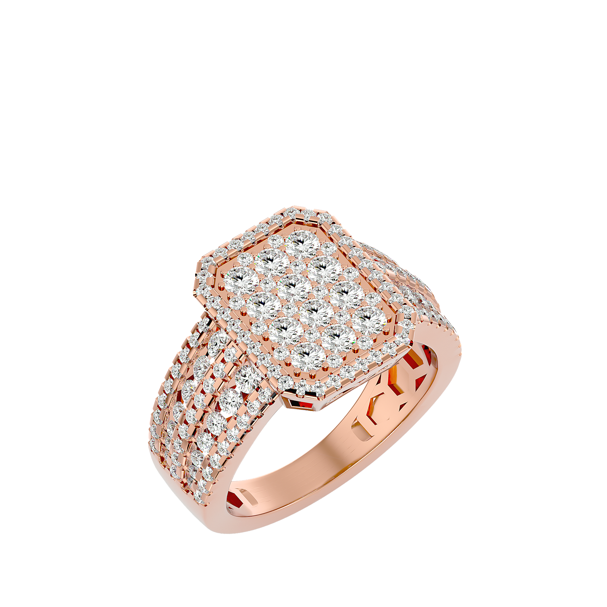 Melrose Diamond Mens Ring