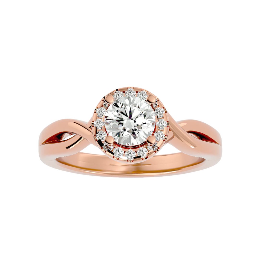 Lilliana Diamond Halo Ring