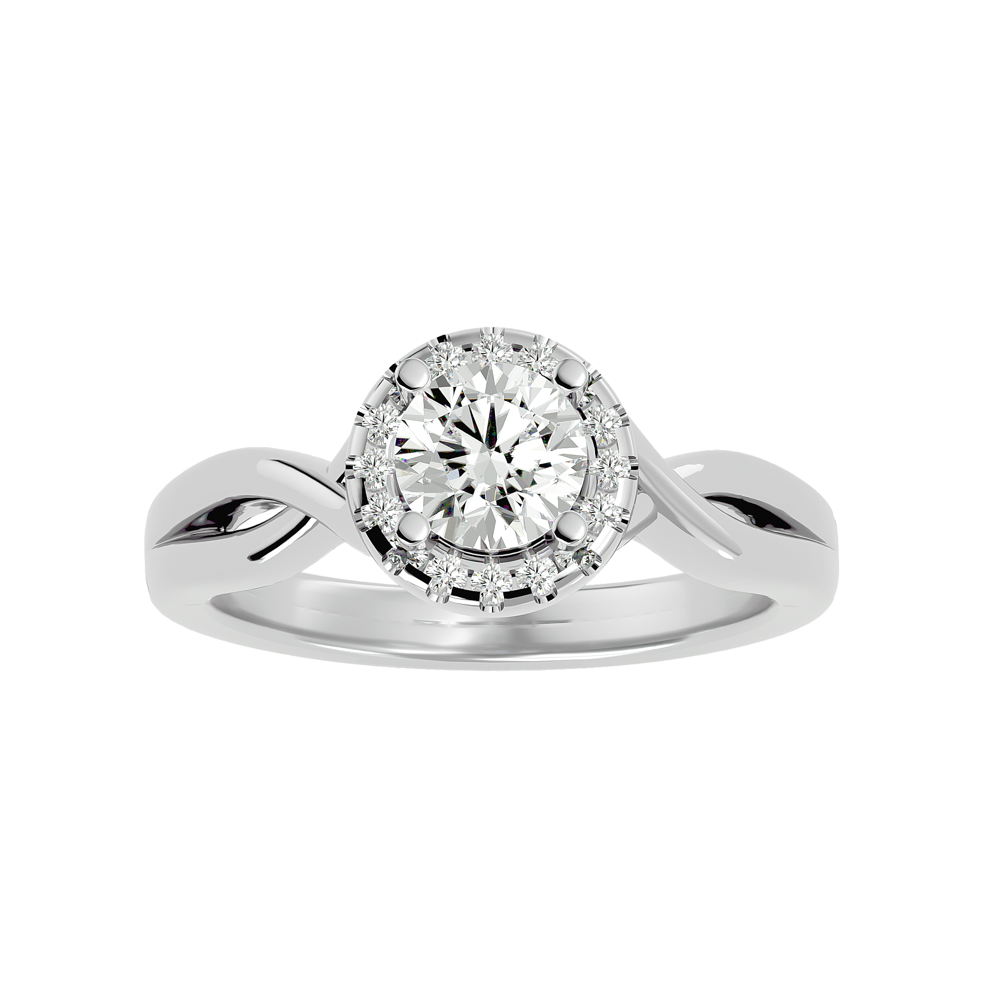 Lilliana Diamond Halo Ring