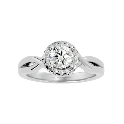 Lilliana Diamond Halo Ring