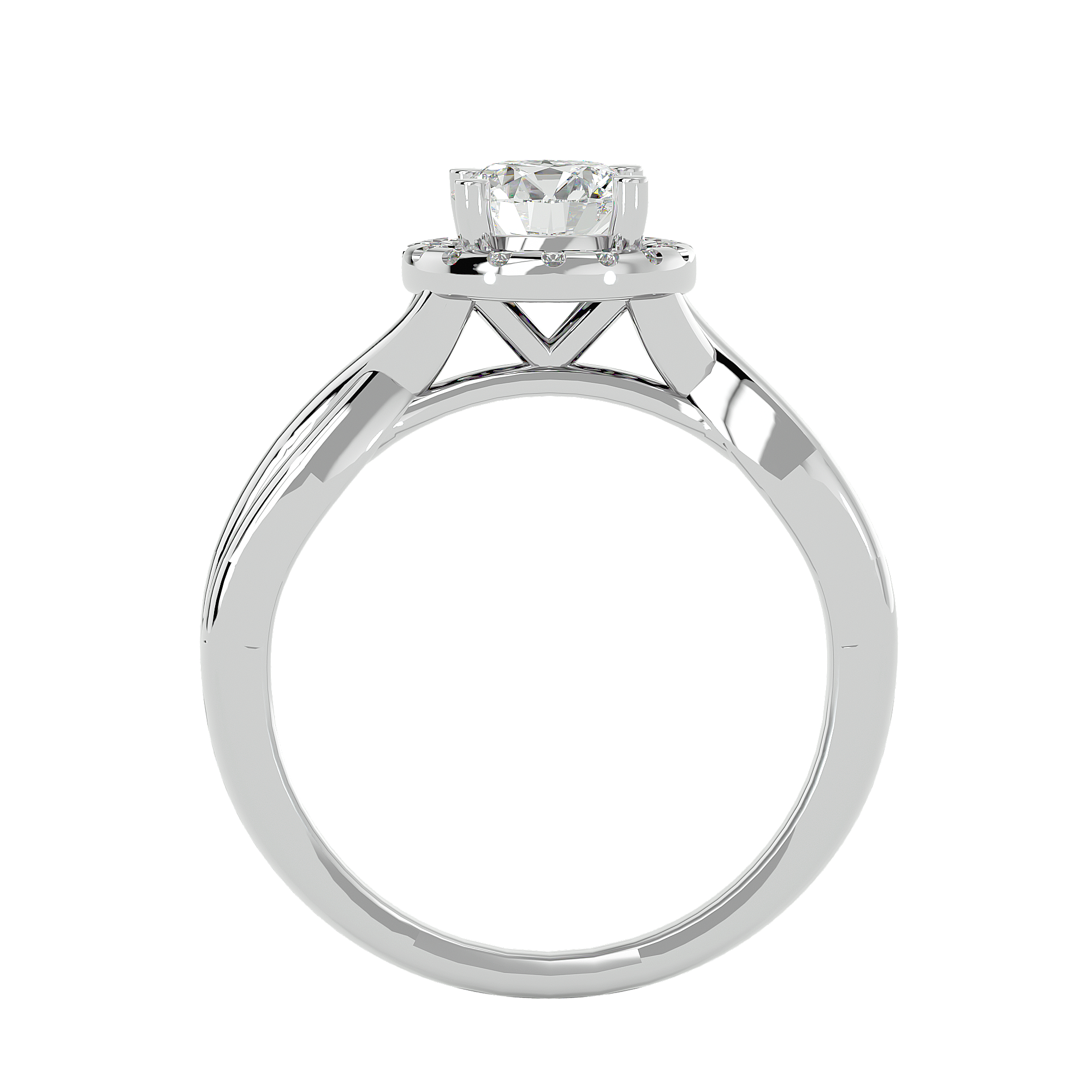 Lilliana Diamond Halo Ring