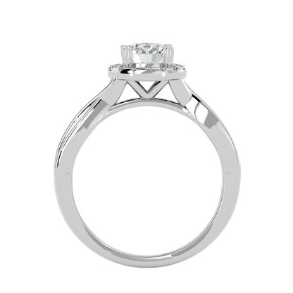 Lilliana Diamond Halo Ring