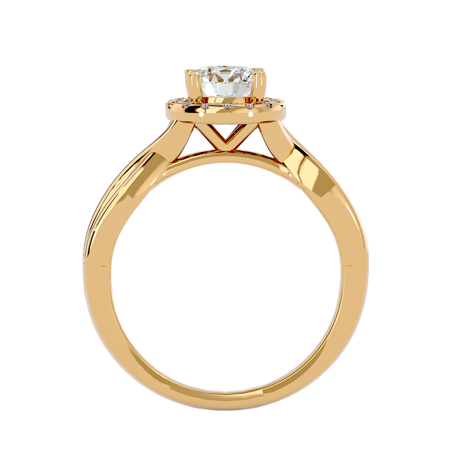 Lilliana Diamond Halo Ring