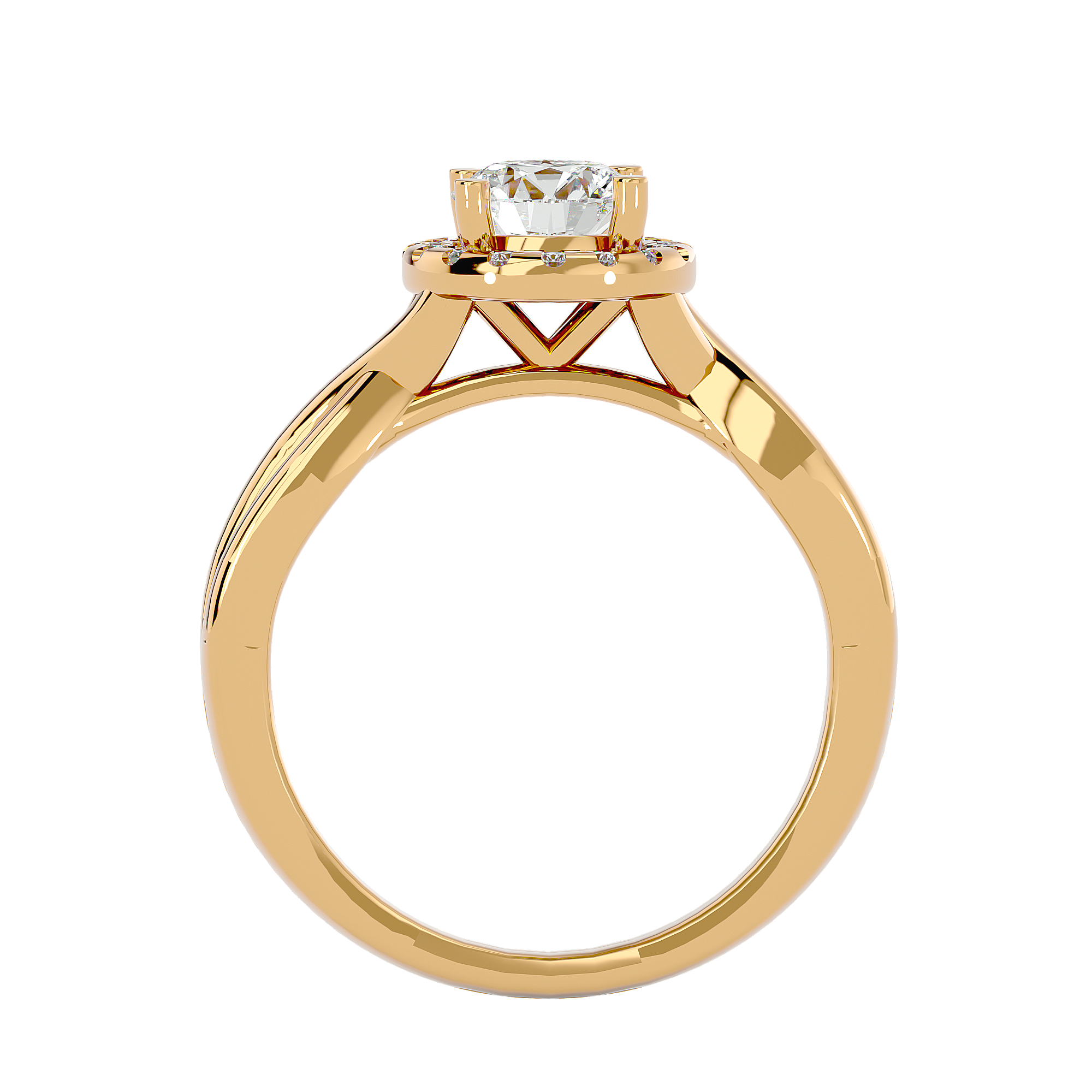 Lilliana Diamond Halo Ring