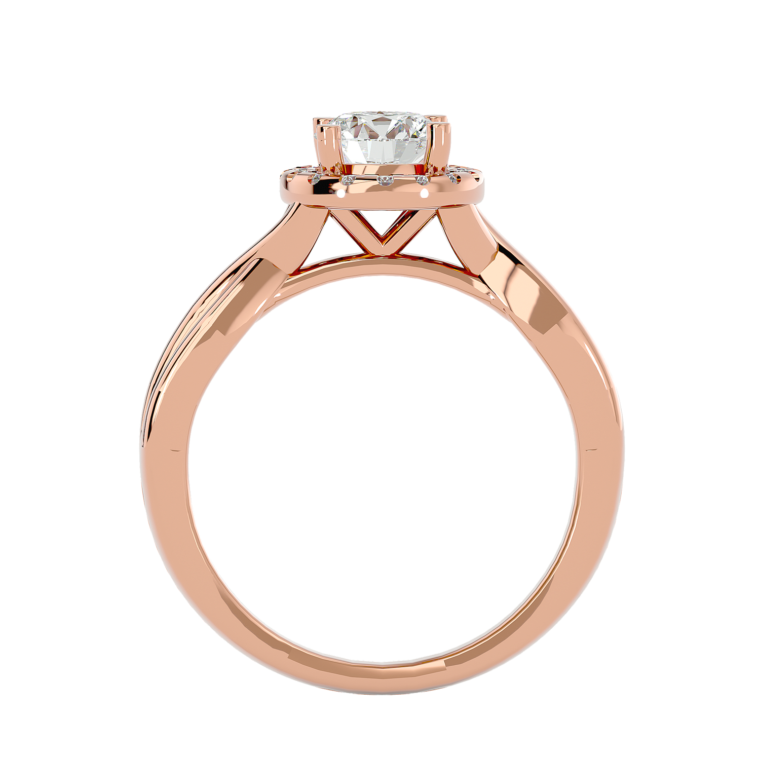 Lilliana Diamond Halo Ring