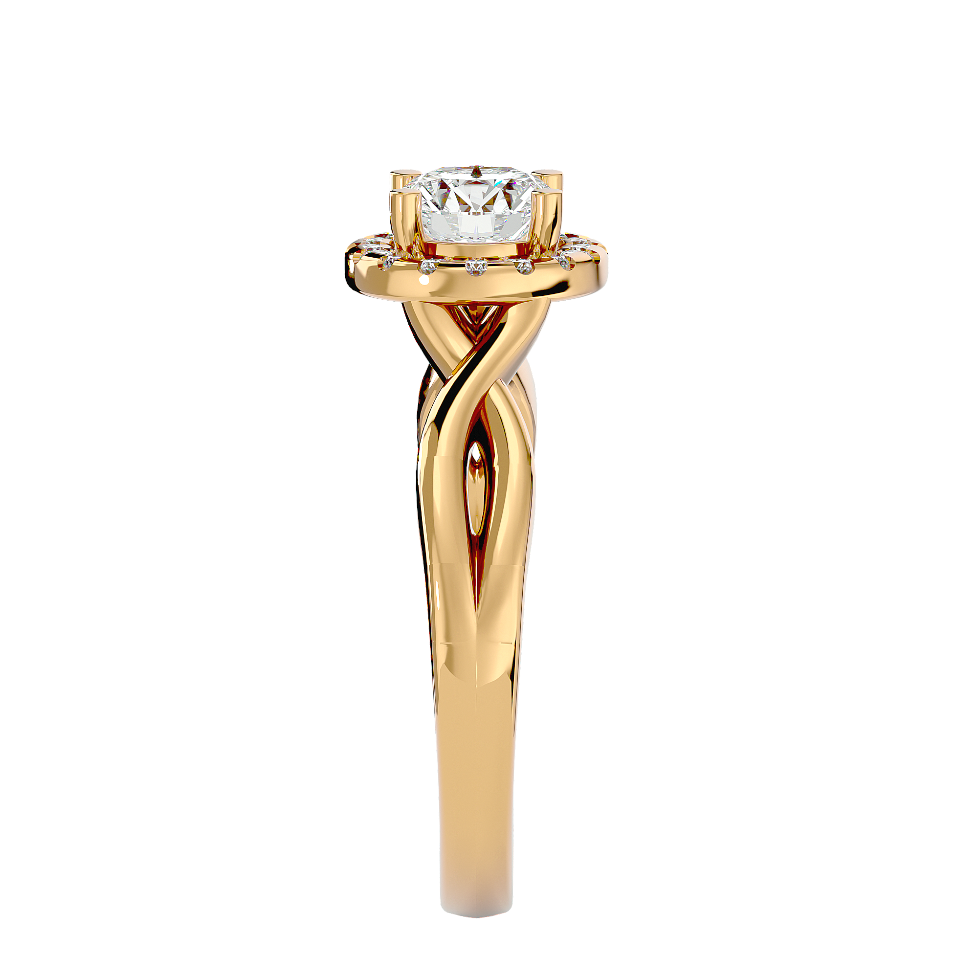 Lilliana Diamond Halo Ring