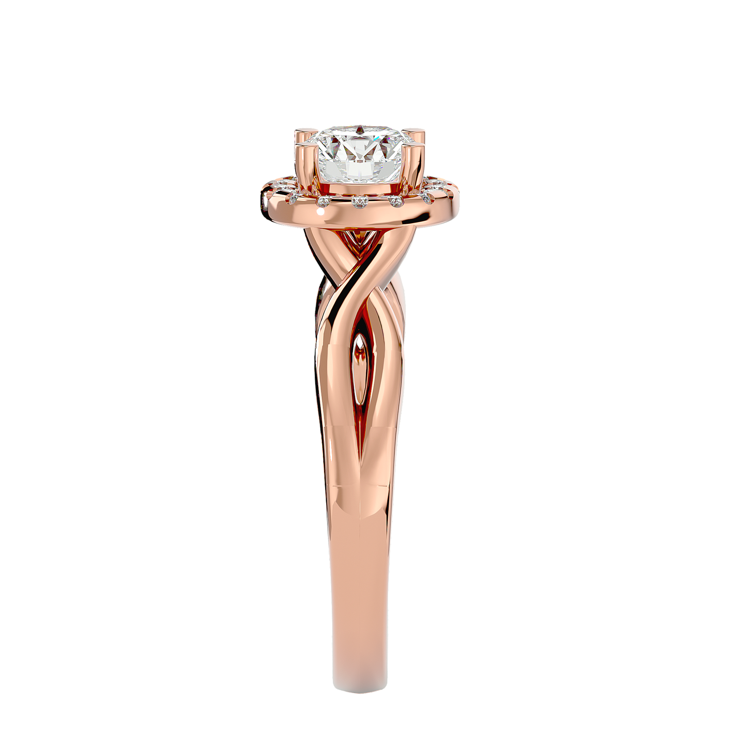 Lilliana Diamond Halo Ring