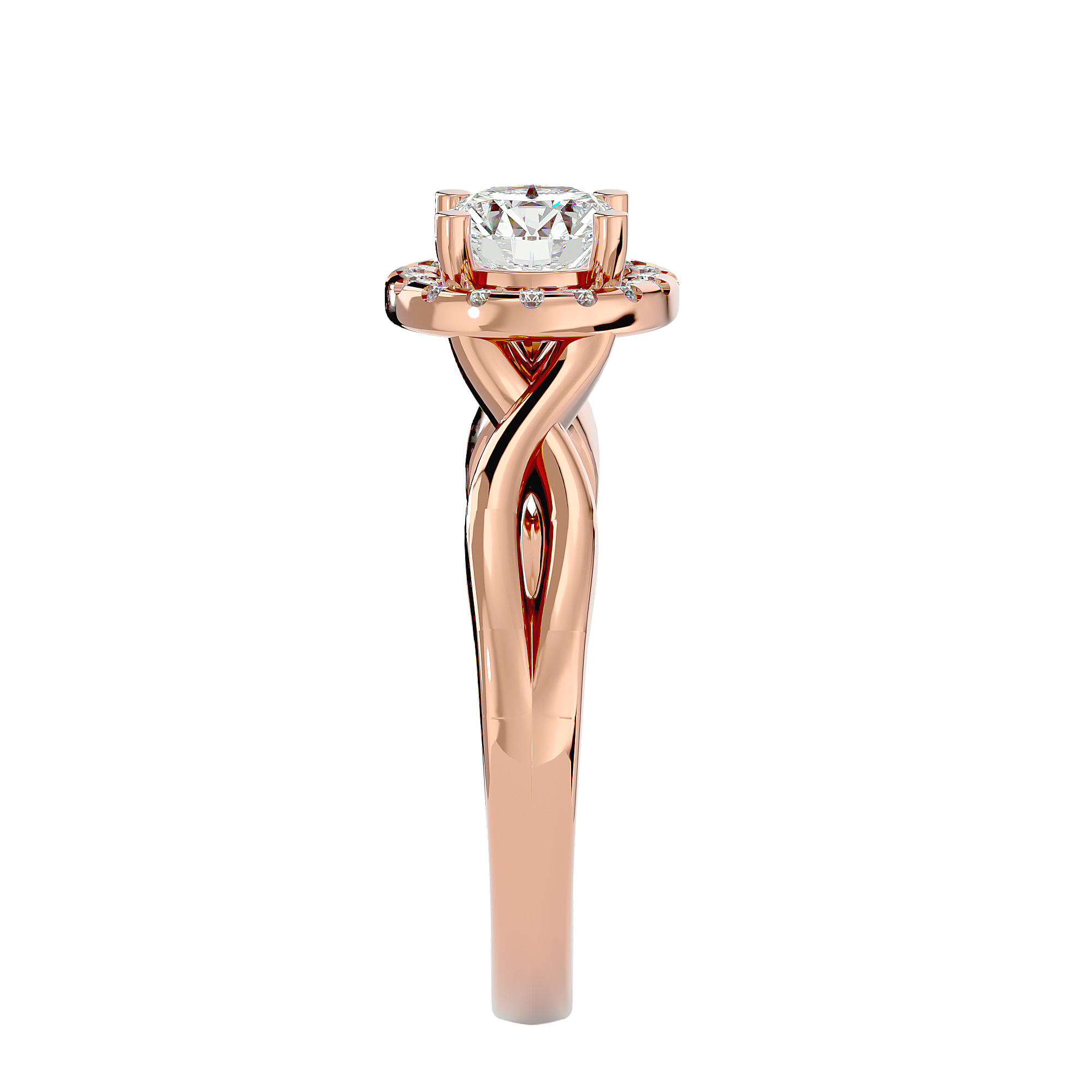 Lilliana Diamond Halo Ring