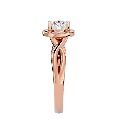 Lilliana Diamond Halo Ring