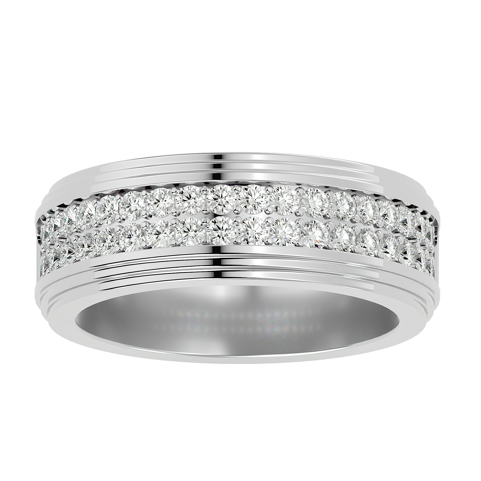 Ava Diamond Mens Ring