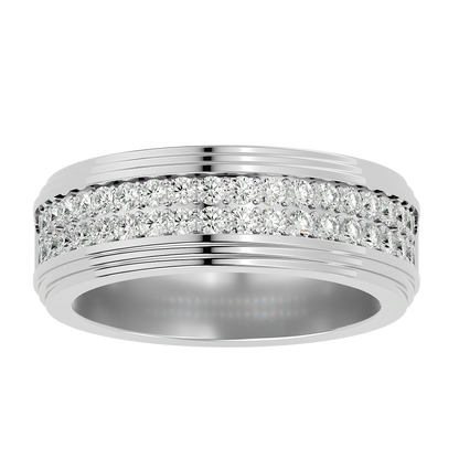 Ava Diamond Mens Ring