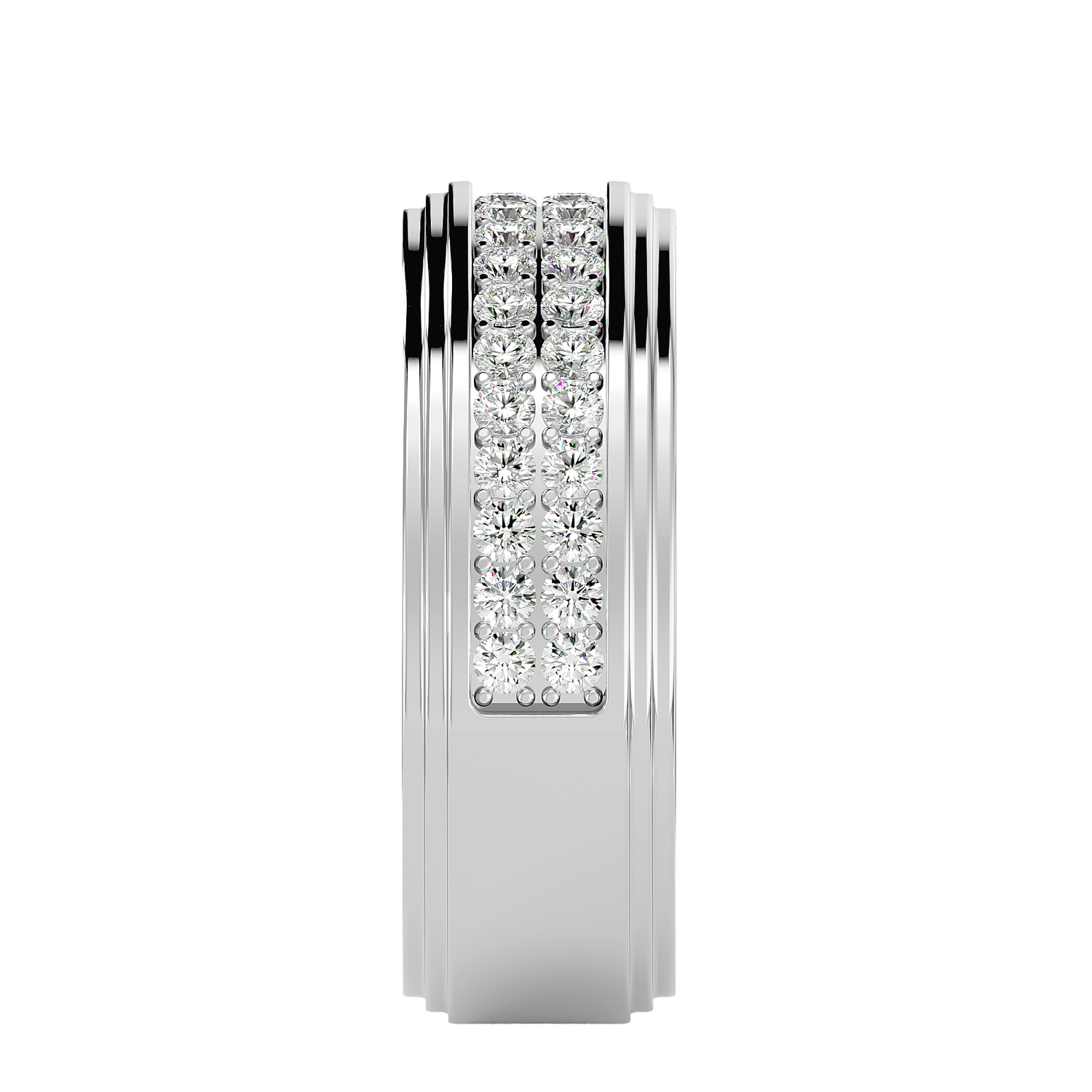 Ava Diamond Mens Ring