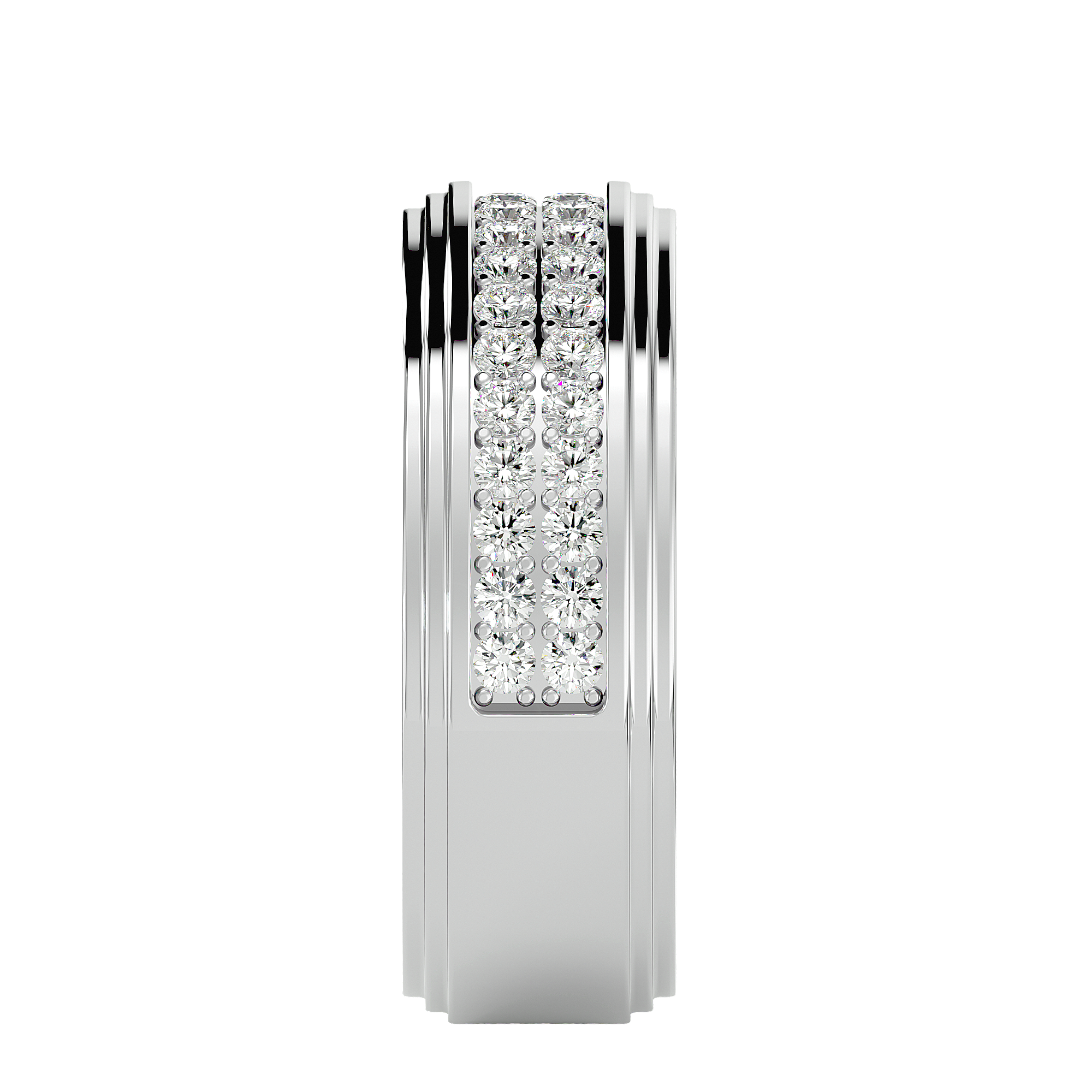 Ava Diamond Mens Ring