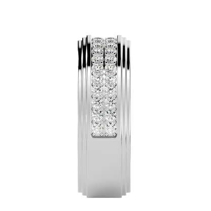 Ava Diamond Mens Ring